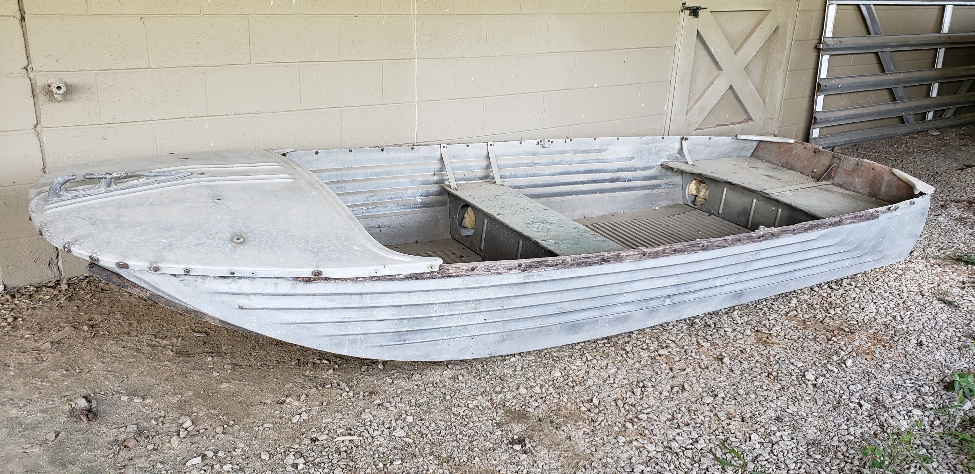 RJ Reynolds 1950 Aluminum Boat RJ Reynolds 1950 Aluminum Boat
